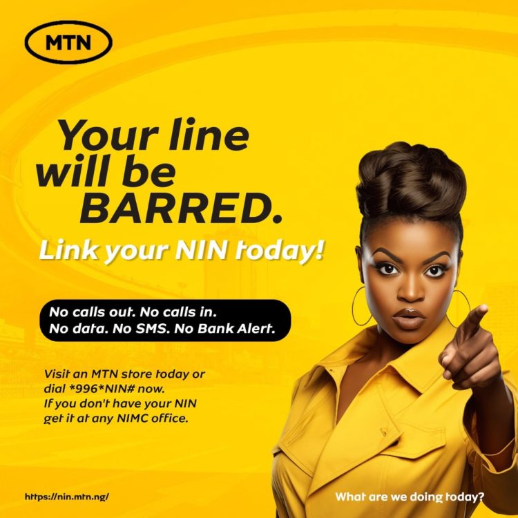 Link your NIN to your MTN line