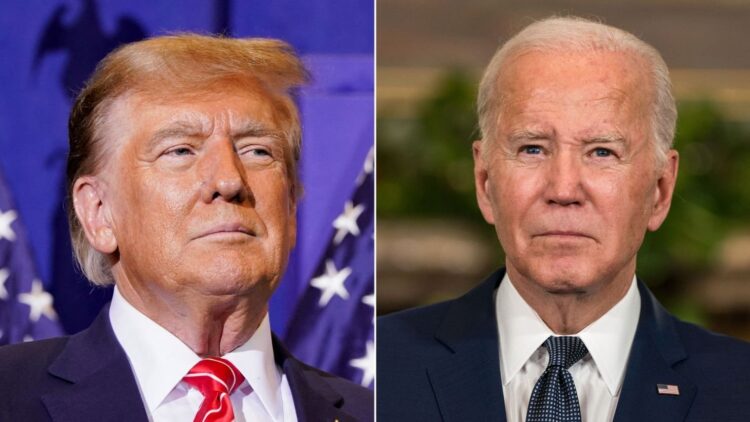 Trump and Biden