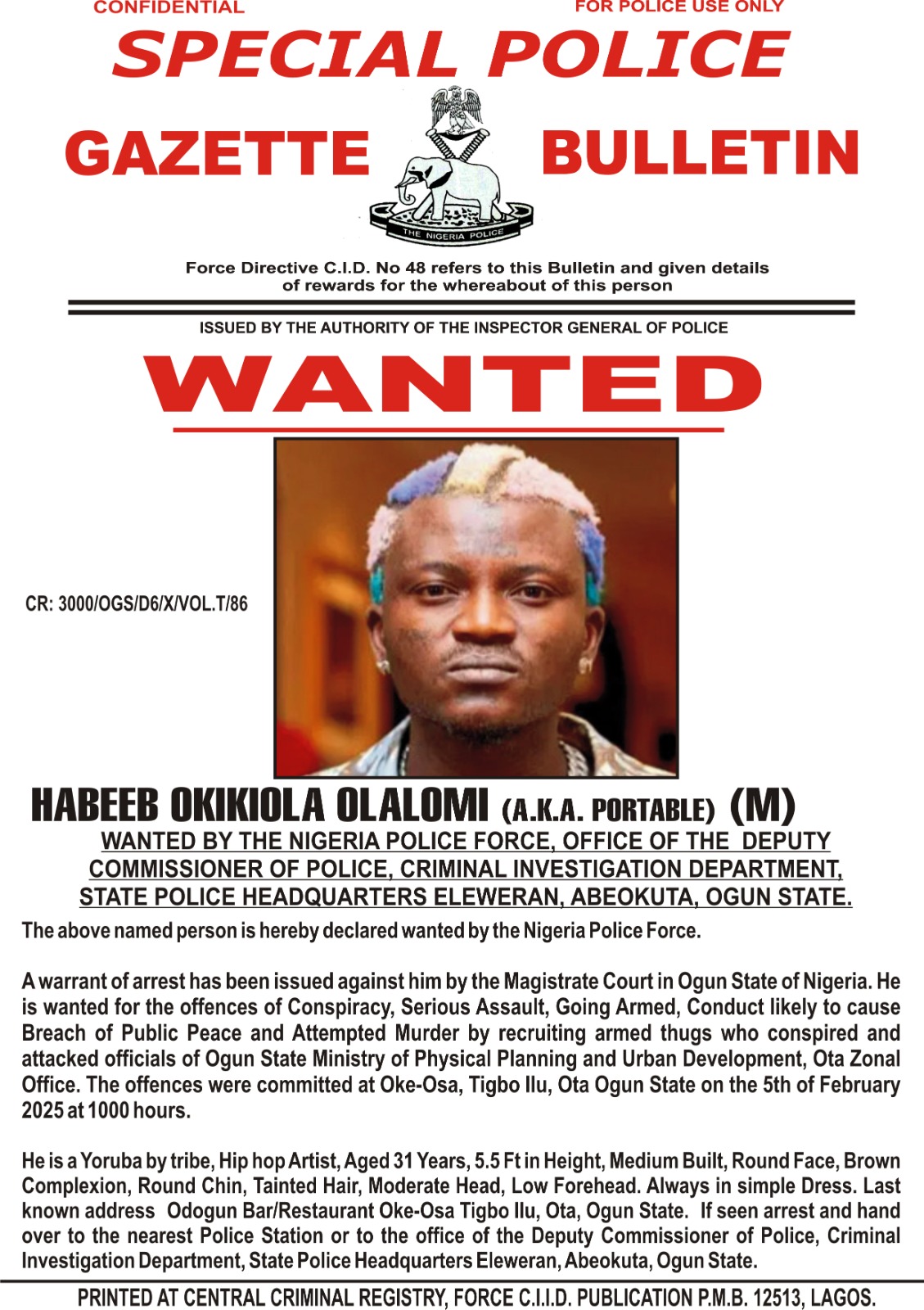 Portable wanted