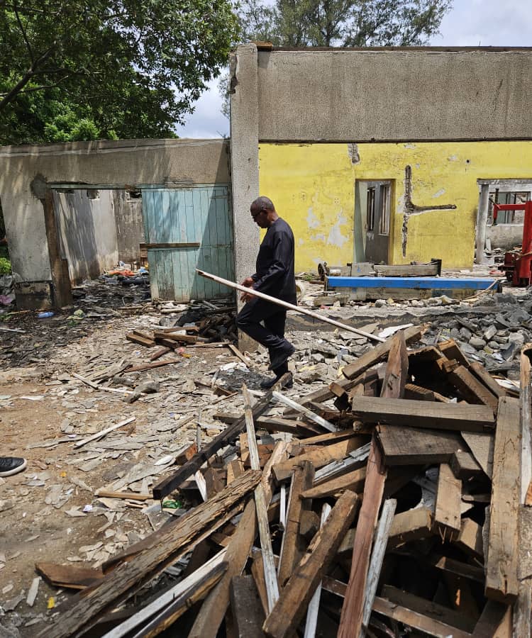 Peter Obi, Demolition