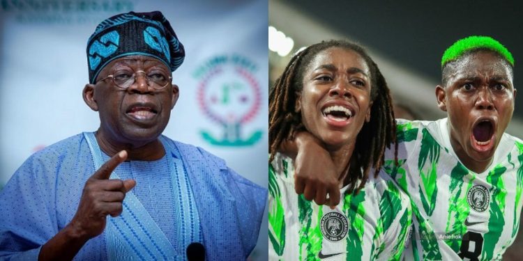 Tinubu & Super Falcons