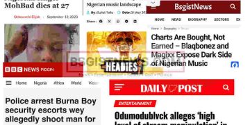 Media Manipulation in the Nigerian Entertainment Industry