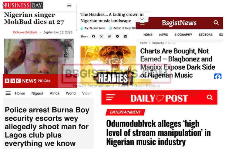 Media Manipulation in the Nigerian Entertainment Industry