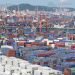 Cranes and shipping containers amid Trump’s trariff