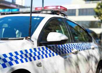 Australian police car