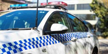 Australian police car