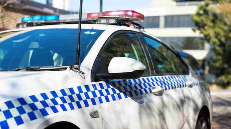 Australian police car