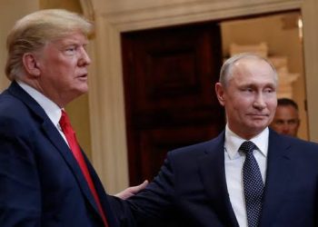 Donald Trump and Vladimir Putin