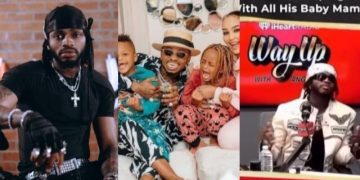 Diamond Platnumz and his biological children