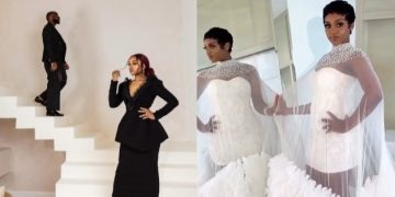 Chioma Looks Breathtaking in Wedding Dress as She Ties the Knot with Davido in Miami