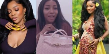 Toke Makinwa Breaks Down in Tears of Joy as She Reveals Baby’s Gender.