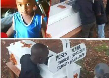 Pain In Kisii: Boys Say Goodbye To  Their Late Playmate, Moses Mokua