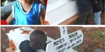 Pain In Kisii: Boys Say Goodbye To  Their Late Playmate, Moses Mokua