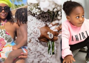 Chioma Adeleke Makes A Heartfelt Comeback On Social Media With A Touching Tribute To Her Late Son, Ifeanyi.
