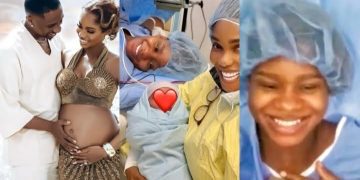 Joy Overflow! Iyabo Ojo’s Daughter Priscilla And Juma Jux Welcome First Child Together