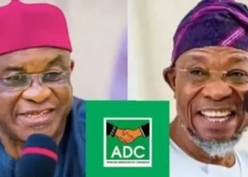 INEC Confirms David Mark as ADC Chairman, Aregbesola as Secretary; Yakubu Warns Against Early Campaigns