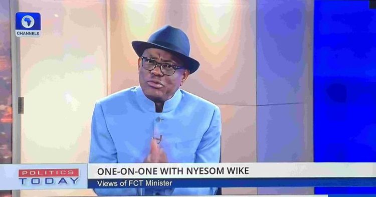 Minister of the Federal Capital Territory, Nyesom Wike