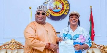 Governor Adeleke Fulfills Promise To Puff-Puff Vendor With Job And Scholarship