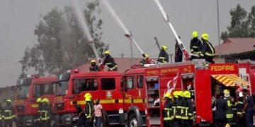 Federal Fire Service Unveils Task Force On Fire Safety After Lagos Tower Tragedy