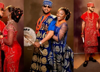 Charles Okocha And His Wife